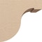 Ekena Millwork 9"W x 9"D x 9"H Wide Del Monte Rough Cedar Woodgrain TimberThane Corbel, Primed Tan CORUR09X09X09DELRCPR - alternate 5